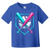 B.A.S.E.B.A.L.L Home Plate Drip Toddler T-Shirt