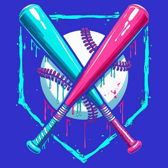 B.A.S.E.B.A.L.L Home Plate Drip Toddler T-Shirt