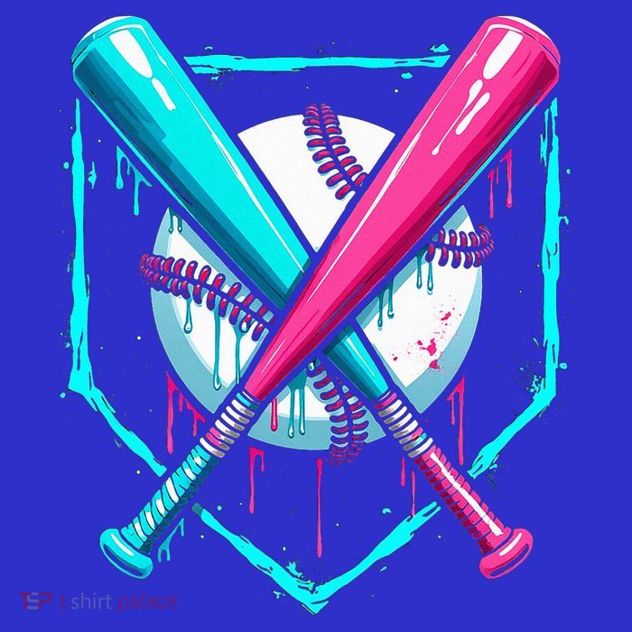 B.A.S.E.B.A.L.L Home Plate Drip Kids T-Shirt
