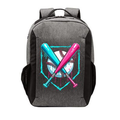 B.A.S.E.B.A.L.L Home Plate Drip Vector Backpack