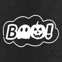 Boo Halloween Pumpkin Season 7 Panel Mesh Trucker Snapback Hat