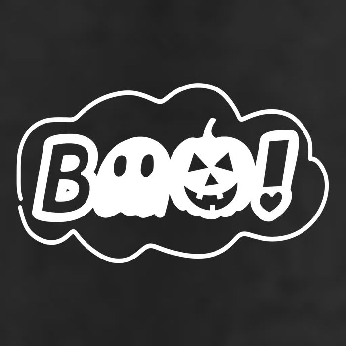 Boo Halloween Pumpkin Season 7 Panel Mesh Trucker Snapback Hat