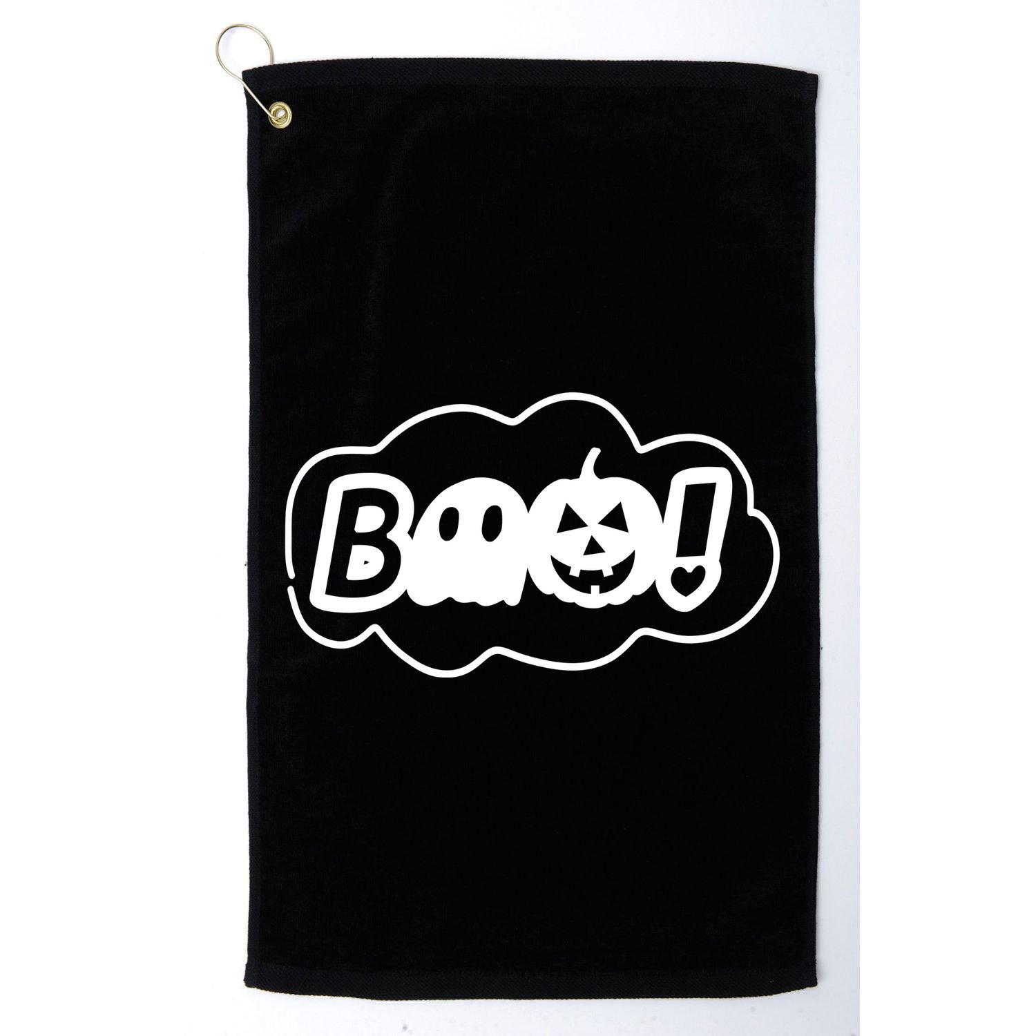 Boo Halloween Pumpkin Season Golf Towel