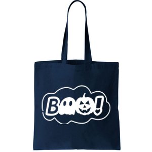 Boo Halloween Pumpkin Season Tote Bag