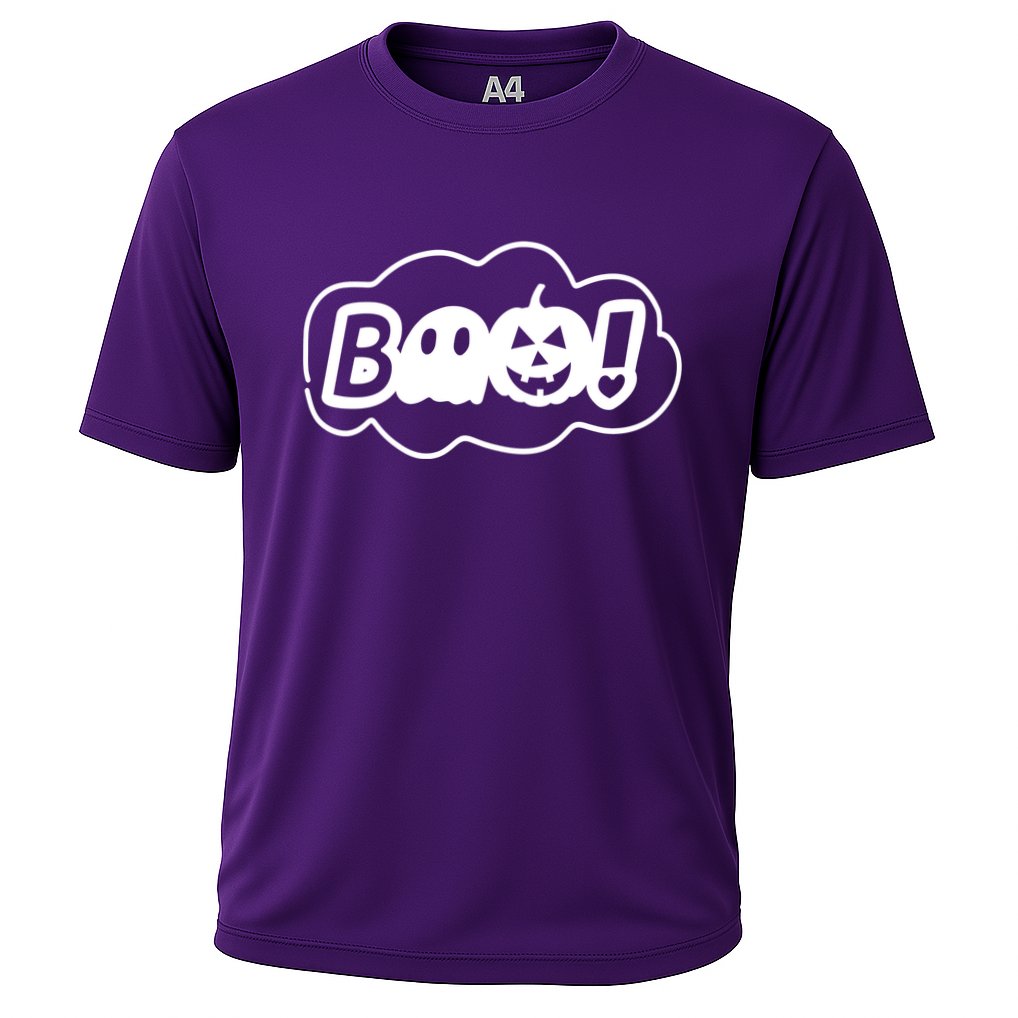 Boo Halloween Pumpkin Season Cooling Performance Crew T-Shirt