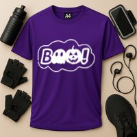 Boo Halloween Pumpkin Season Cooling Performance Crew T-Shirt