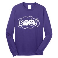 Boo Halloween Pumpkin Season Long Sleeve Shirt