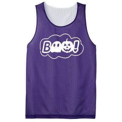 Boo Halloween Pumpkin Season Mesh Reversible Basketball Jersey Tank