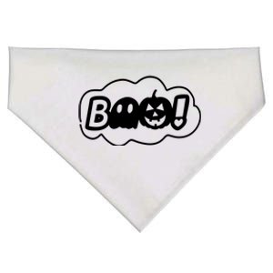 Boo Halloween Pumpkin Season USA-Made Doggie Bandana