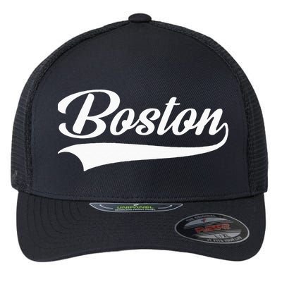 Boston Hometown Pride Massachusetts Flexfit Unipanel Trucker Cap