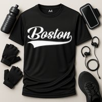 Boston Hometown Pride Massachusetts Cooling Performance Crew T-Shirt