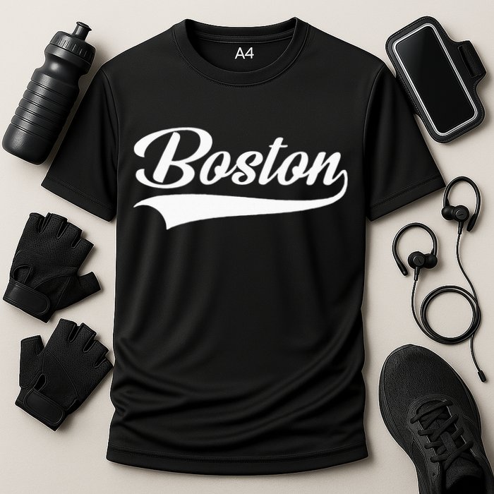 Boston Hometown Pride Massachusetts Cooling Performance Crew T-Shirt