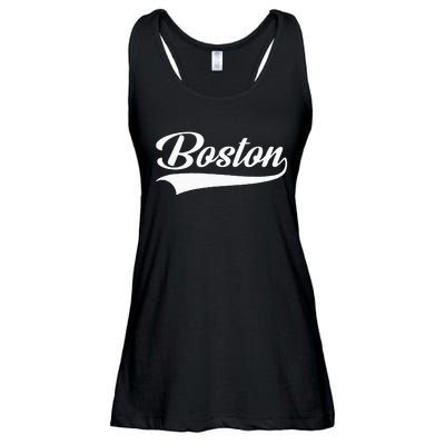 Boston Hometown Pride Massachusetts Ladies Essential Flowy Tank