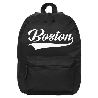 Boston Hometown Pride Massachusetts 16 in Basic Backpack