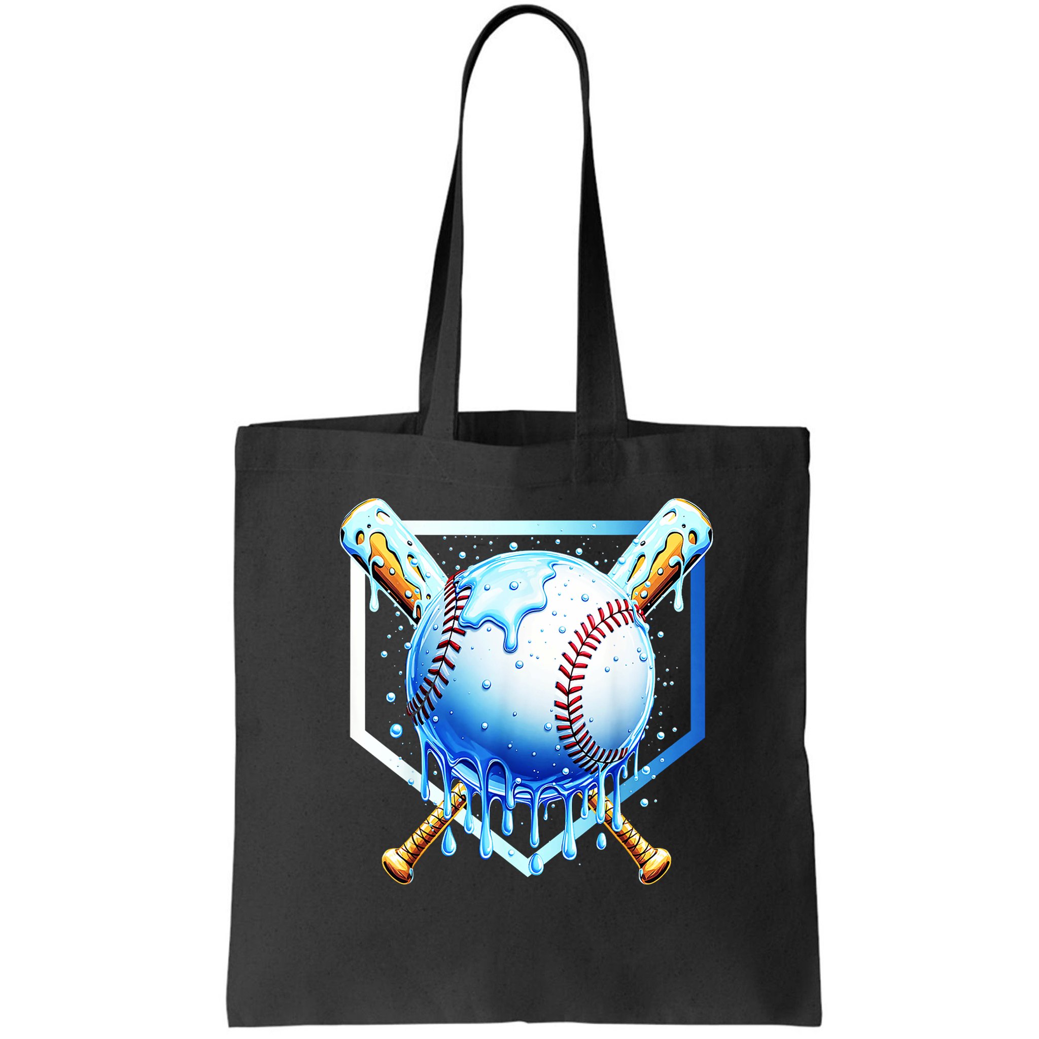 Baseball Home Plate Ice Cream Drip Sprinkles Drip Bag