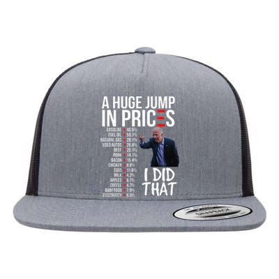 Biden High Prices Inflation Bad Economy Gas Unemployment Joe Flat Bill Trucker Hat