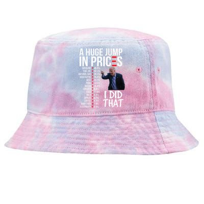 Biden High Prices Inflation Bad Economy Gas Unemployment Joe Tie-Dyed Bucket Hat