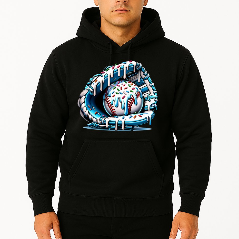 Baseball Home Plate Drip Boys Baseball Bat, Baseball Drip Hoodie