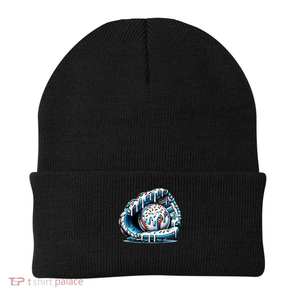 Baseball Home Plate Drip Boys Baseball Bat, Baseball Drip Beanie