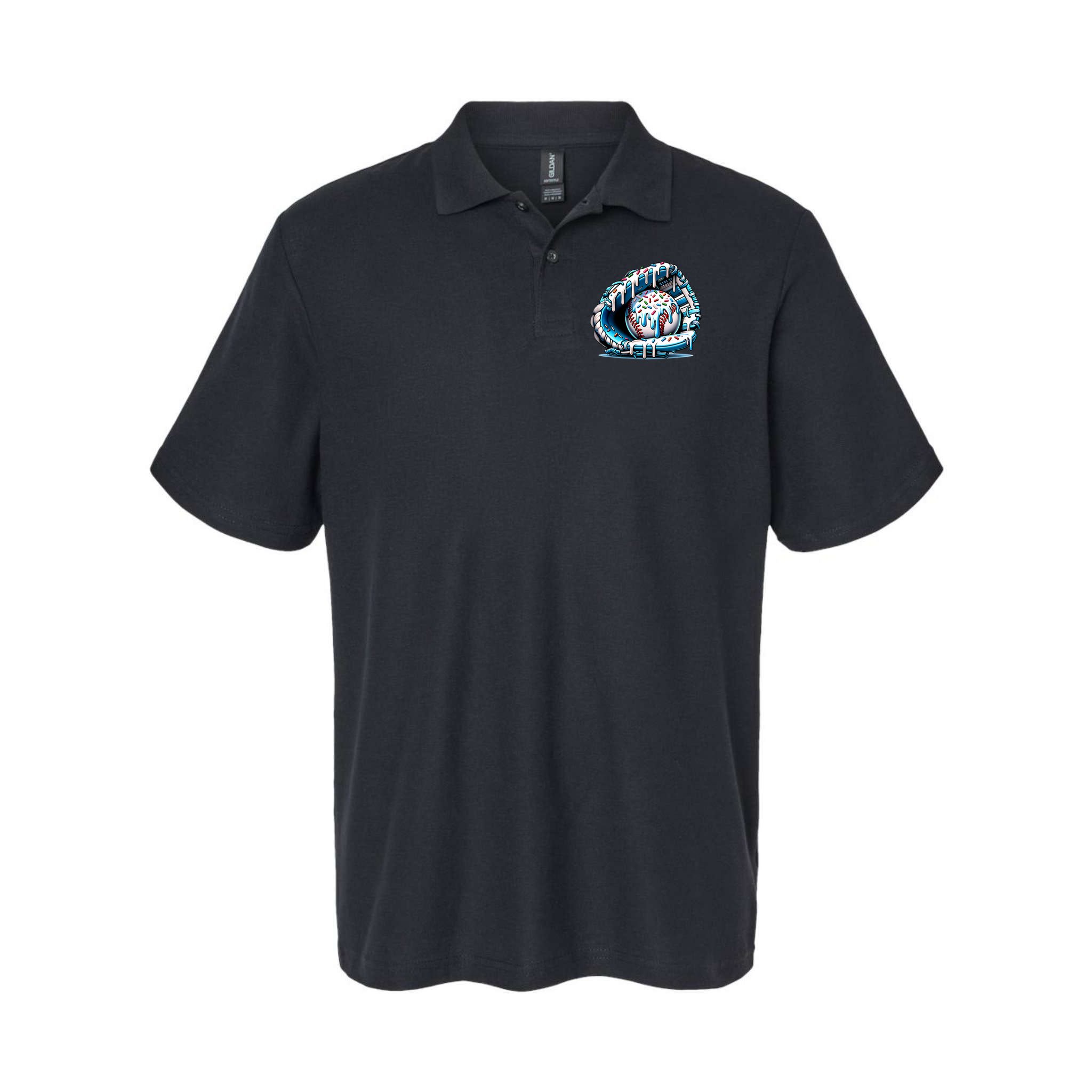 Baseball Home Plate Drip Boys Baseball Bat, Baseball Drip Polo