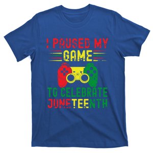 Black History Rainbow Juneteenth 1865 Gamer Funny Gift Funny Gift T-Shirt