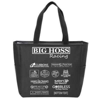 BIG HOSS RACING Zip Tote Bag