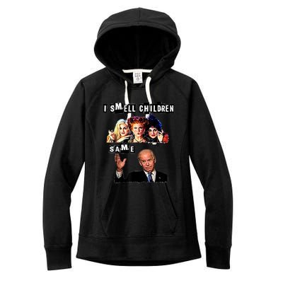 Biden Halloween, Republicans Halloween Sarcastic Biden Funny Women's Fleece Hoodie