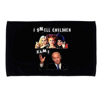 Biden Halloween, Republicans Halloween Sarcastic Biden Funny Microfiber Hand Towel