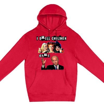 Biden Halloween, Republicans Halloween Sarcastic Biden Funny Premium Pullover Hoodie