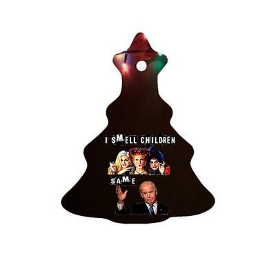 Biden Halloween, Republicans Halloween Sarcastic Biden Funny Ceramic Tree Ornament