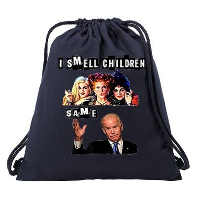 Biden Halloween, Republicans Halloween Sarcastic Biden Funny Drawstring Bag