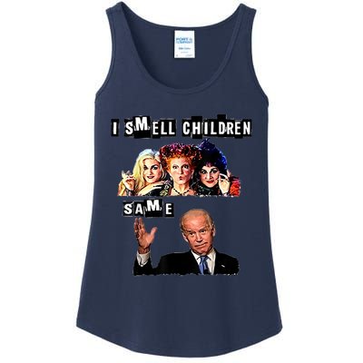 Biden Halloween, Republicans Halloween Sarcastic Biden Funny Ladies Essential Tank