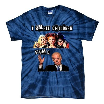 Biden Halloween, Republicans Halloween Sarcastic Biden Funny Tie-Dye T-Shirt