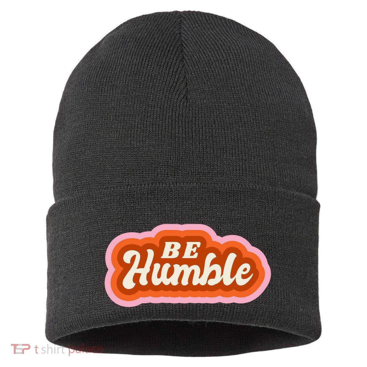 Be Humble Retro Sustainable Knit Beanie