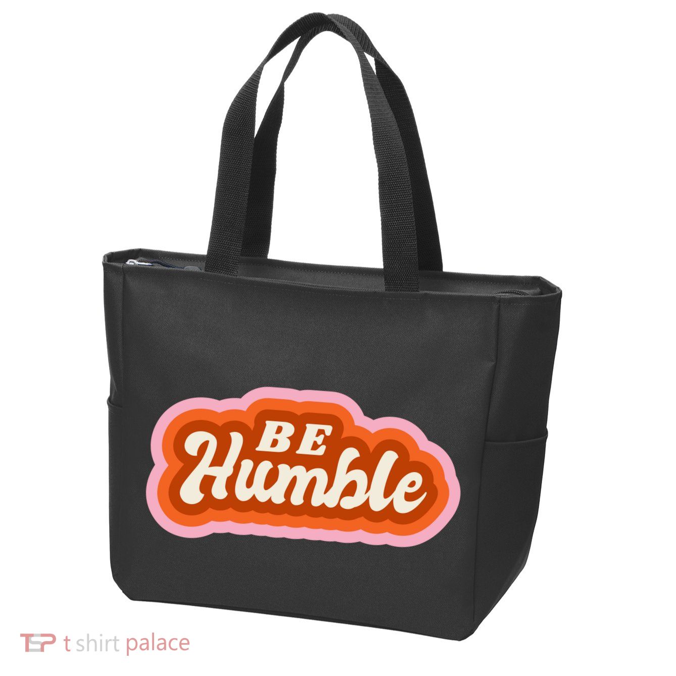 Be Humble Retro Zip Tote Bag