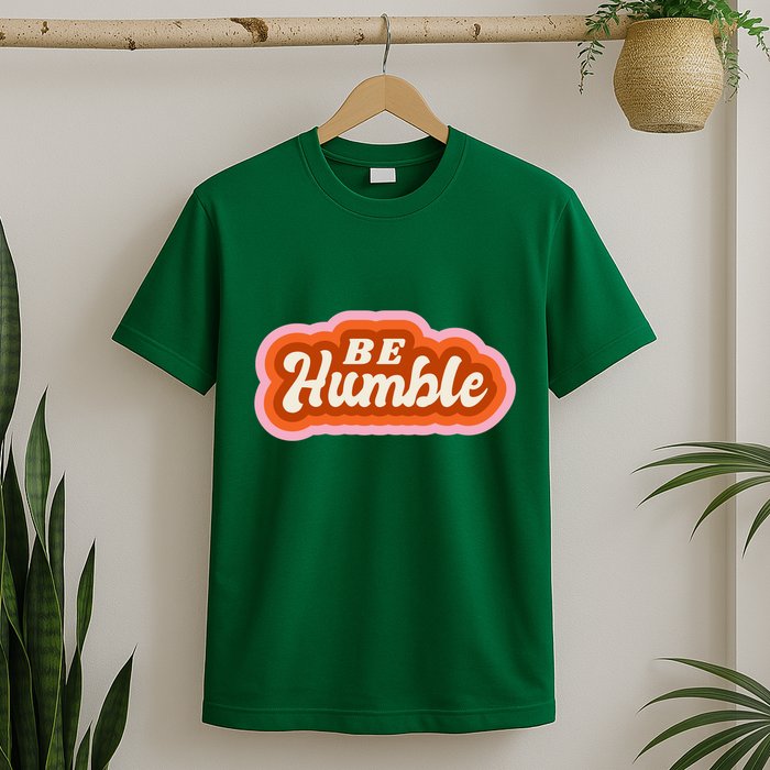 Be Humble Retro T-Shirt