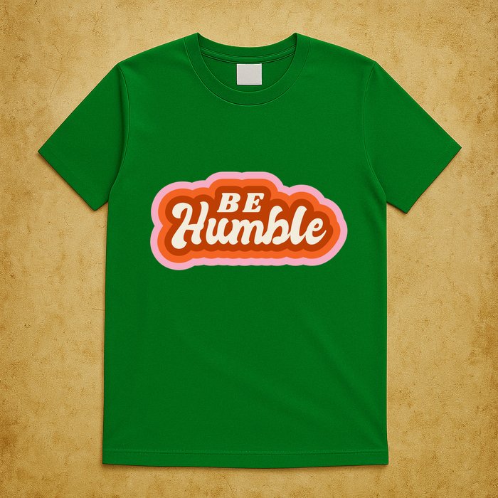 Be Humble Retro T-Shirt
