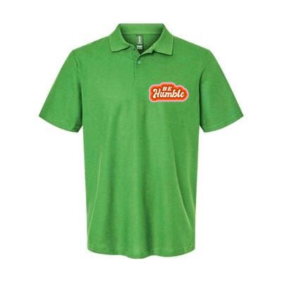 Be Humble Retro Softstyle Adult Sport Polo