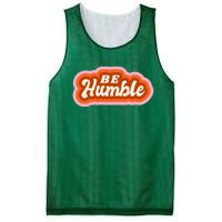 Be Humble Retro Mesh Reversible Basketball Jersey Tank