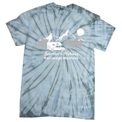 Beartooth Highway Red Lodge Montana Truck Camper Funny Gift Tie-Dye T-Shirt