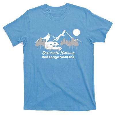 Beartooth Highway Red Lodge Montana Truck Camper Funny Gift T-Shirt