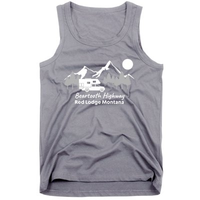 Beartooth Highway Red Lodge Montana Truck Camper Funny Gift Tank Top