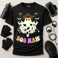 Boo Haw Retro Western Halloween Cooling Performance Crew T-Shirt