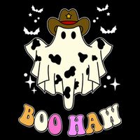 Boo Haw Retro Western Halloween Cooling Performance Crew T-Shirt