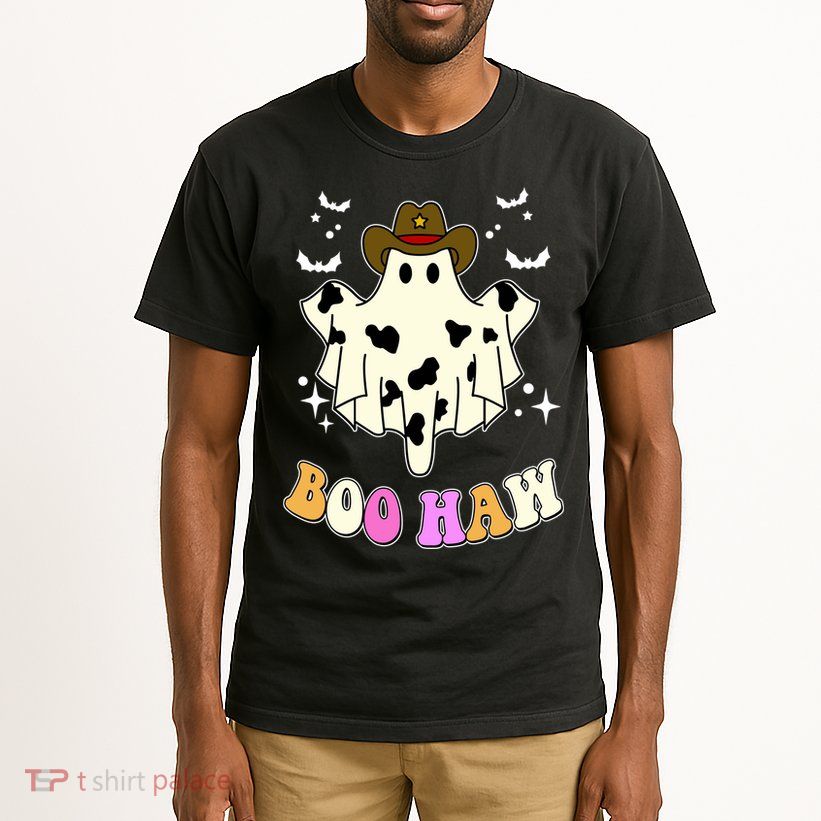 Boo Haw Retro Western Halloween Tall T-Shirt
