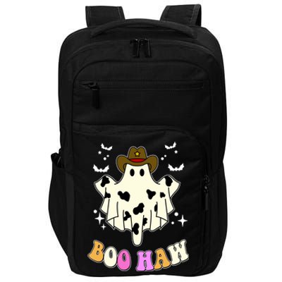 Boo Haw Retro Western Halloween Impact Tech Backpack