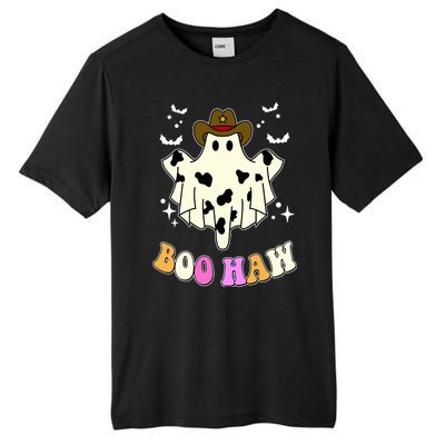 Boo Haw Retro Western Halloween Tall Fusion ChromaSoft Performance T-Shirt