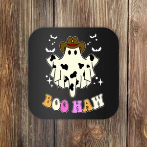 Boo Haw Retro Western Halloween Coaster