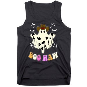 Boo Haw Retro Western Halloween Tank Top