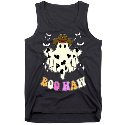 Boo Haw Retro Western Halloween Tank Top